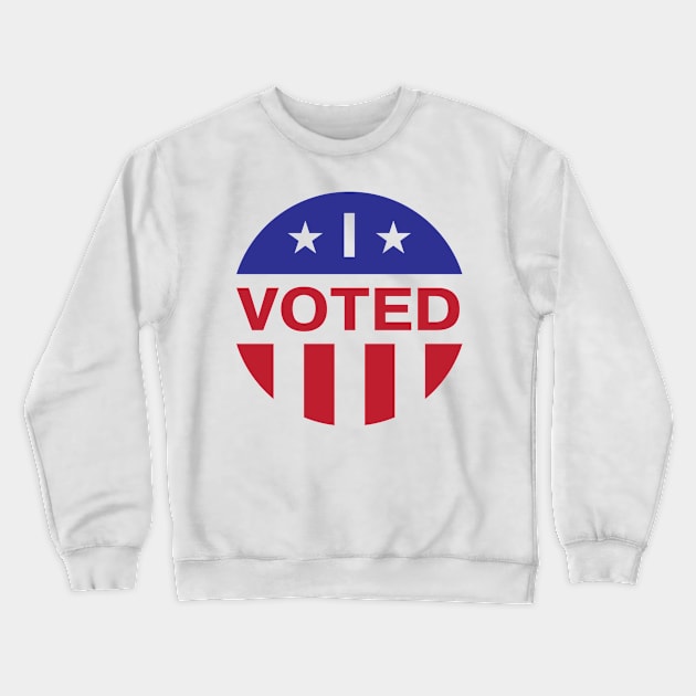 I Voted Crewneck Sweatshirt by Rise And Design